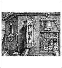 Melancholie 2005 - nach Albrecht D&uuml;rers Melencolia I, 1514.