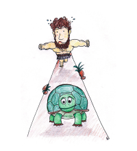 Achilles und die Schildkr&ouml;te (von Lisa Danneleit)