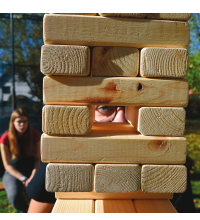 Jenga mit Durchblick bei der Sch&uuml;lerakademie Mathematik